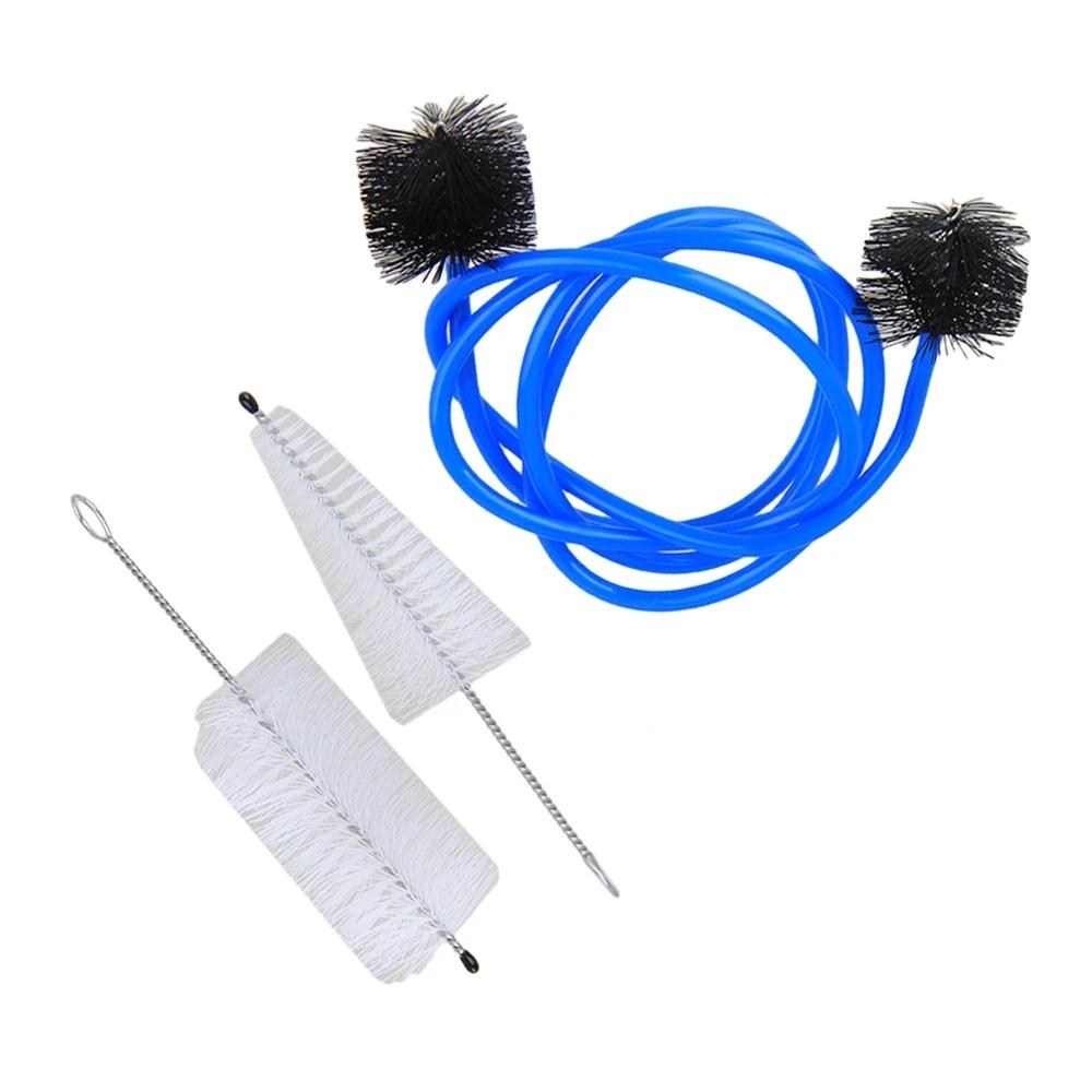 Náilon trompete limpeza cobra escova válvula embalagem escova manutenção kit cuidados - Image 1