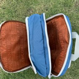 Wilson 2024 Team Roland Garros Mochila Francesa Aberta Multifuncional Grande Capacidade Laranja Azul Cinza Bolsa de Tênis de Ombro Duplo - Image 4