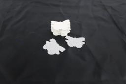 Cor borboleta confete para festa, acessórios biodegradáveis flor, decoração do casamento suprimentos, tecido sfx, diy, 100 a 200pcs - Image 4