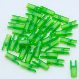 30 peças, nocks de pino de seta de plástico para arcos recurvos de tiro com arco, tamanho l, 3.2mm, 4.2mm, eixo de 6.2mm - Image 2