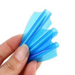 12/24 pçs tiro com arco flecha pena tpu palhetas fletching para 4/6/7.6mm eixos de seta arco composto recurvo caça alvo tiro - Image 6
