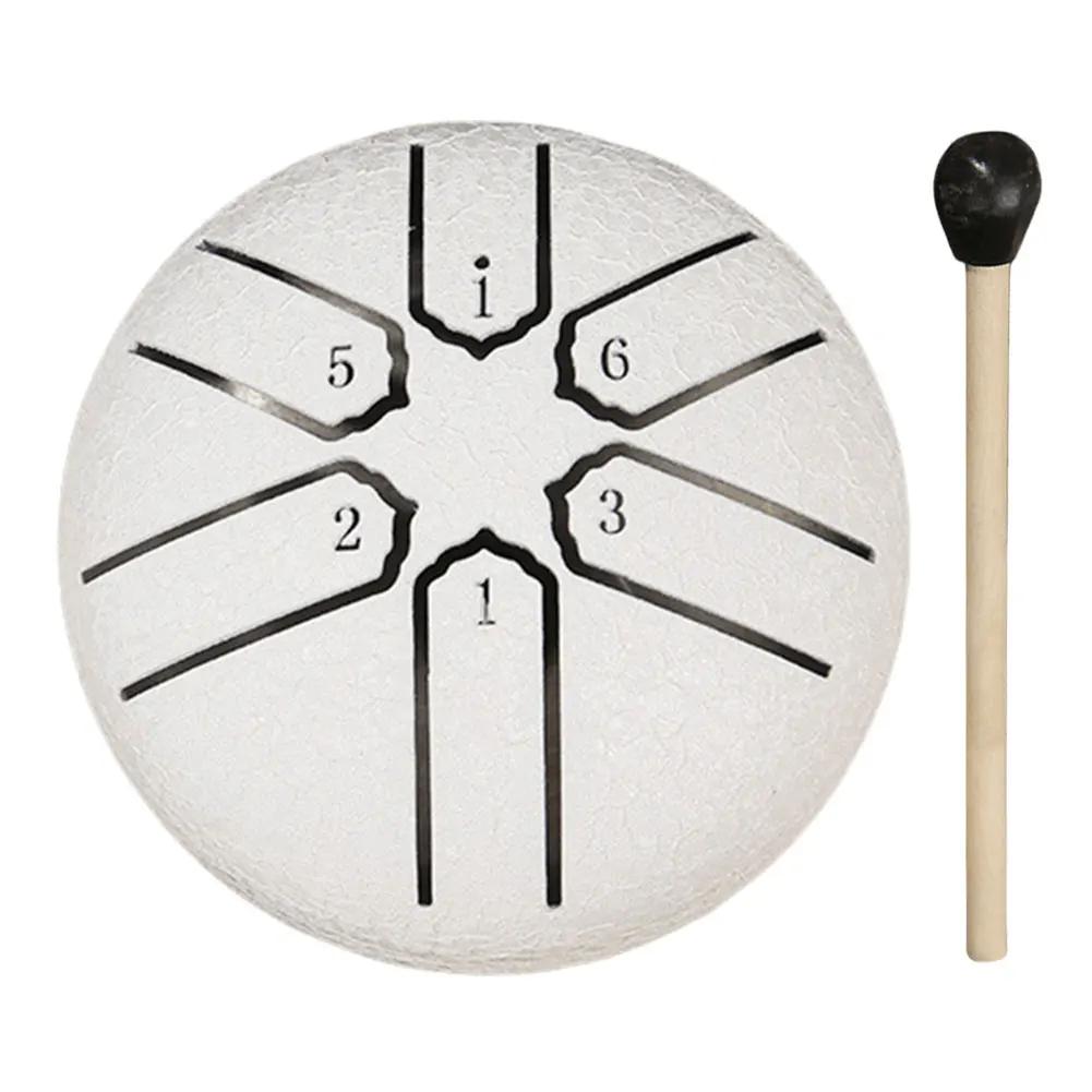 Mini Handpan Rain Drum for Yoga Meditação, Instrumento Exterior, 3 Polegadas, 6 Notas, Presente Original - Image 1