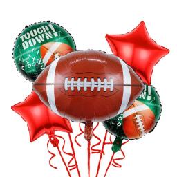 Balão de alumínio estilo disney para crianças, bola de futebol americano, brinquedo aniversário - Image 6