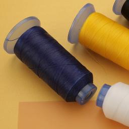 Linha De Costura De Couro Encerado Redondo, Cabo De Cera Para Artesanato DIY, Linha De Costura, Fios Duráveis Para Mão, 16 Cores, 1Pc - Image 6