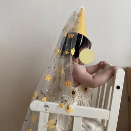 Chapéu de festa de aniversário, chapéu de chá de bebê, decoração de festa, margarida, decoração de aniversário, bebê, 1 ano, chapéu infantil, presente oyun자 - Image 5
