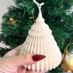 DIY Origami Árvore De Natal Resina Molde, 3D Ornamento, Handmade Vela Perfumada, Moldes De Silicone, Ornamento De Gesso, Presente De Férias - Image 4