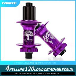 Tanke-boost 12x148,15x110, cubo de bicicleta de alumínio, 32 furos 120 cliques 4 rolamentos mtb mountain bike cubo de freio a disco hg ms xd 8-12 velocidades - Image 5