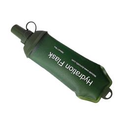Garrafa água dobrável extensível, garrafa água flexível reutilizável para caminhadas, viagens, esportes ar - Image 4