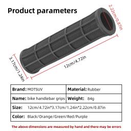 Motsuv-apertos de borracha antiderrapante para guiador da bicicleta, colorido, durável, fácil de colocar, acessórios de ciclismo - Image 2