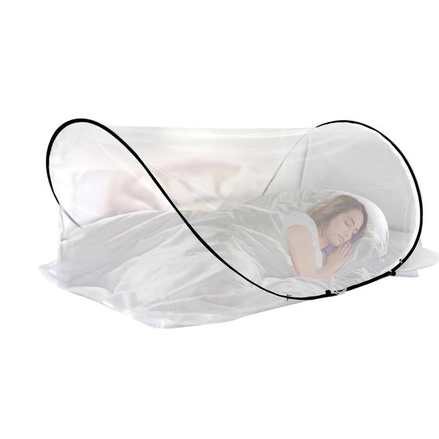 Rede Mosquiteira Ajustável e Dobrável para Cama de Solteiro - Proteção Ideal contra Mosquitos para Crianças em Acampamentos e Usos Domésticos