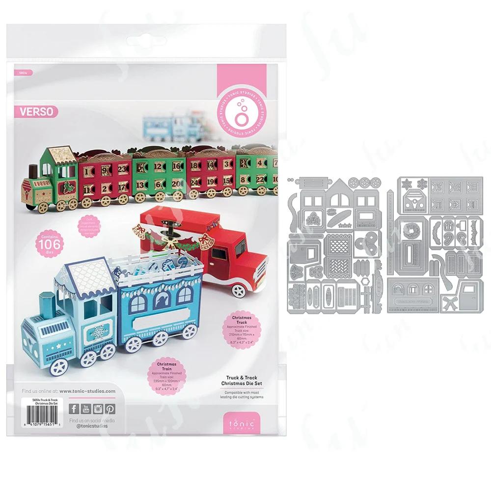 Caixa de Corte de Metal para Scrapbooking com Molde em Relevo e Estêncil para Pintura - Presente Perfeito e Nova Chegada 2022-2024