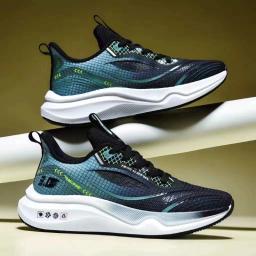 Tênis de corrida ultraleve masculino, tênis esportivo respirável, leve, absorvente de choque, sola macia para estudantes, novo, verão - Image 2
