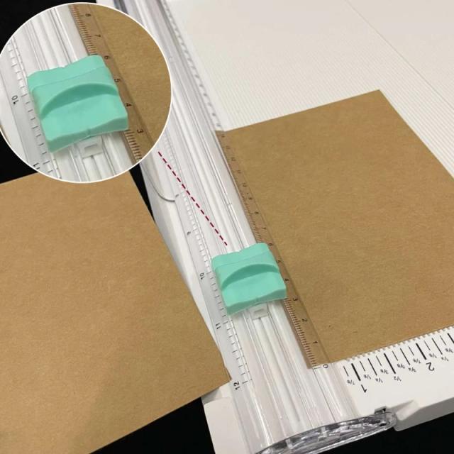 Placa de Pontuação Portátil para Aparador de Papel - Ideal para Capa de Livro, Envelope e Projetos de Artesanato