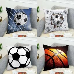 Basquete Almofada Capa para Cama, Travesseiro, Carro, Sofá, Cama, Fronha - Image 1