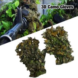 Camuflagem Caça Ghillie Suit com Luvas, Leopardo Bionic, Headwear para Selva, Fotografia da Vida Selvagem - Image 4