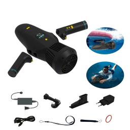 Esportes aquáticos jet surf prancha de surf elétrica scooter do mar subaquático para mergulho & aventura do mar com câmera ação compatível dois motores - Image 3