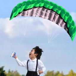 Pipas de acrobacias dobráveis para adultos, surf, praia voando, esportes ao ar livre, diversão, pára-quedas, treinamento de kitesurf grande, 98" - Image 4