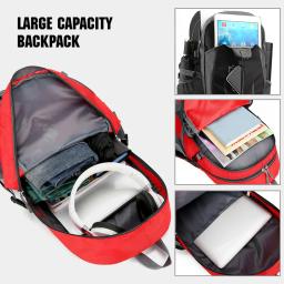 Mochila de caminhada leve impermeável para homens e mulheres, mochila de viagem, 40L - Image 6