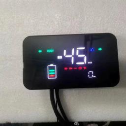 E-bike display lcd motor velocímetro tela 48-72v 6 pinos scooter de bicicleta elétrica medidor digital tram lcd montagem peças de reparo - Image 3
