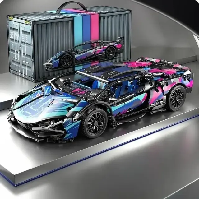 Controle Remoto Super Carro Blocos de Montagem 42115 para Adultos e Adolescentes - 1314 Peças, Escala 1:14