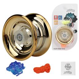 Magia YoYo Liga De Alumínio Profissional Menino Brinquedo Clássico Rolamento De Alta Velocidade Especial Prop Metal Girl Crianças Kid Yo-yo Presente Adulto - Image 6