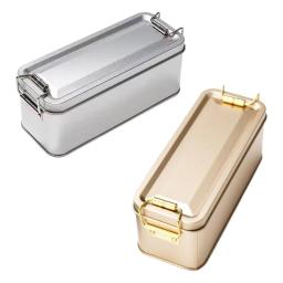 Caixa De Lata De Metal Com Tampa, Pequena Caixa De Presente De Flandres, Caixa De Armazenamento, Lata De Biscoito Vazia, Favores De Festa De Aniversário, Presente De Casamento, Presente De Páscoa - Image 1