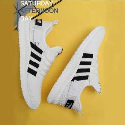 Tênis de corrida respirável Air Mesh para homens, leve, andando, tênis antiderrapantes, tênis de ginástica, tênis masculino - Image 1