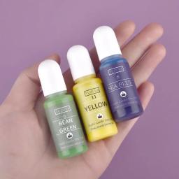 10ml vela tintas pigmento aromaterapia líquido corante pigmento diy vela molde sabão coloração artesanal artesanato resina pigmento - Image 2