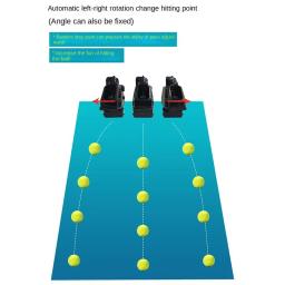 Máquina de bola de tênis Self-prática jogando máquina, único com captura Net, dispositivo de prática portátil, treinador assistente - Image 4