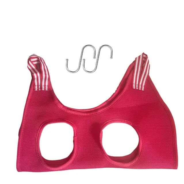 Hammock para Pets: Conjunto Completo com Tesoura de Unha e Escova para Banho de Cães e Gatos