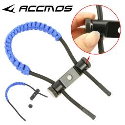 Ajustável trançado Parachute Cord Bow, arco com arco, Wrist Sling, Composto Bow Handle, Caça Acessórios, 19 Colou - Image 4