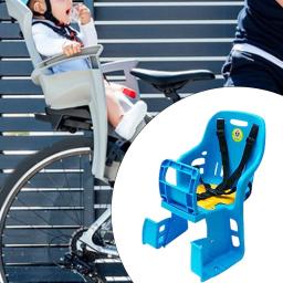 Assento de bicicleta para crianças e adultos, assento de bicicleta com montagem traseira, seguro e confortável - Image 1