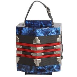 Acordeão com Bolsa de Transporte para Crianças, 40 Reed, Teclado Anglo, Presentes de Instrumento Musical, 20 Botões - Image 4