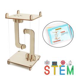 Stem brinquedos ciência tecnologia diy anti gravidade tensegridade estrutura flutuante modelo de mesa brinquedo auxiliar de ensino físico presente da criança - Image 2