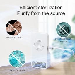 Purificador De Ar De Odor Inteligente Sensor para Animais De Estimação, Banheiro Recarregável Para Cães, Desodorizador De Caixa De Litter De Gato, Limpador De Geladeira - Image 2