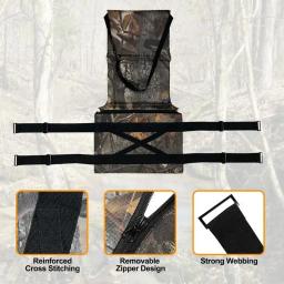 Universal Tree Stand Seat Substituição, Cadeira Almofada, Cadeira Acessórios, Hunting Utility - Image 3