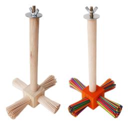 Vara para pássaros estimação, papagaio, pássaros, poleiros, mastigar, suprimentos - Image 3