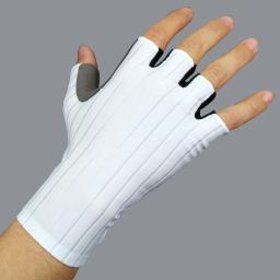 Esportes aero luvas de ciclismo das mulheres dos homens bicicleta luvas de cor pura luvas guantes ciclismo - Image 3