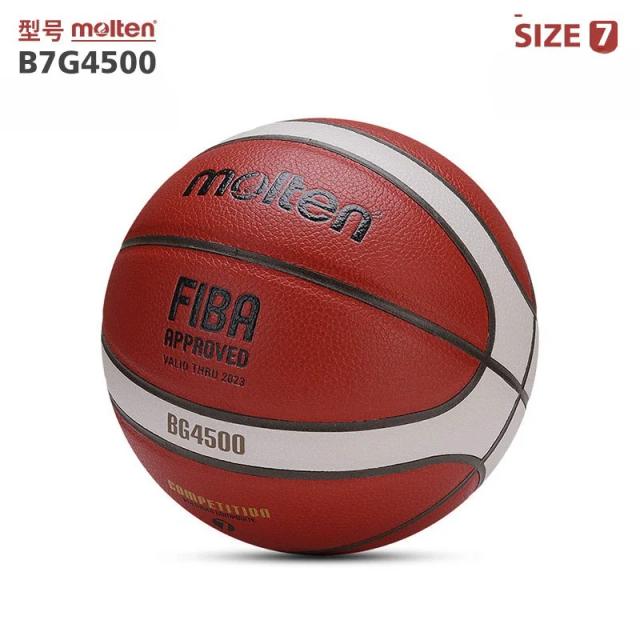 Bola de Basquete BG4500 de Couro Fundido Profissional Tamanho 7 para Treinamento Indoor e Outdoor