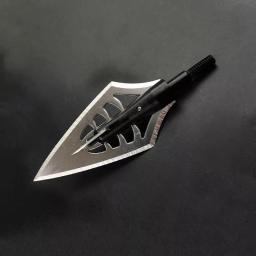 6/12 pçs 150 grão tiro com arco setas lâmina parafuso-em broadheads pontos dicas alvo caça tiro - Image 3