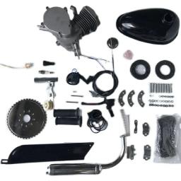 F80 modificação da bicicleta elétrica conjunto de modificação do motor a gasolina 80cc pequeno motor mini conjunto motor diy2 tempos - Image 2