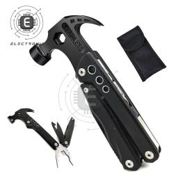 Multitool alicate multifuncional garra martelo ferramenta de aço inoxidável com bainha para ao ar livre - Image 5