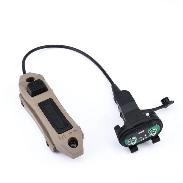 Montagem Dupla WADSN para Switch Cap: Acessório Versátil para Airsoft, Rifles e Lanterna X300/X400