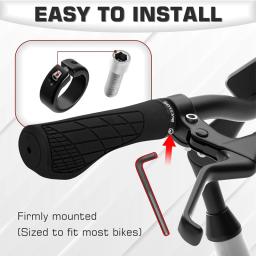 BUCKLOS-Apertos De Borracha Macia Do Guidão Para Mountain Bike, Ergonômico e Confortável, Acessórios De Bicicleta - Image 6