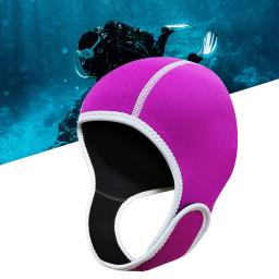 2mm neoprene wetsuit capa de mergulho capuz de mergulho surf chapéu térmico capuz para mulheres homens vela caiaque canoagem inverno - Image 6