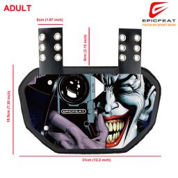 Defetive Lower Back Pad para jogadores de futebol, Backplate Factory, Back Plate Rugby, Protetor traseiro - Image 2