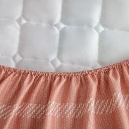 Capa Protetora de Colchão Acolchoado Espessado WOSTAR para Cama de Casal, Elastic Fitted Sheet Style, King Size Protection Pad 180, Luxo - Image 2