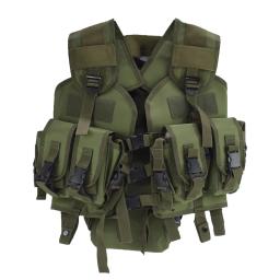 Airsoft Paintball Combat colete protetor para homens, colete tático com bolsa de água, 97 selo - Image 3