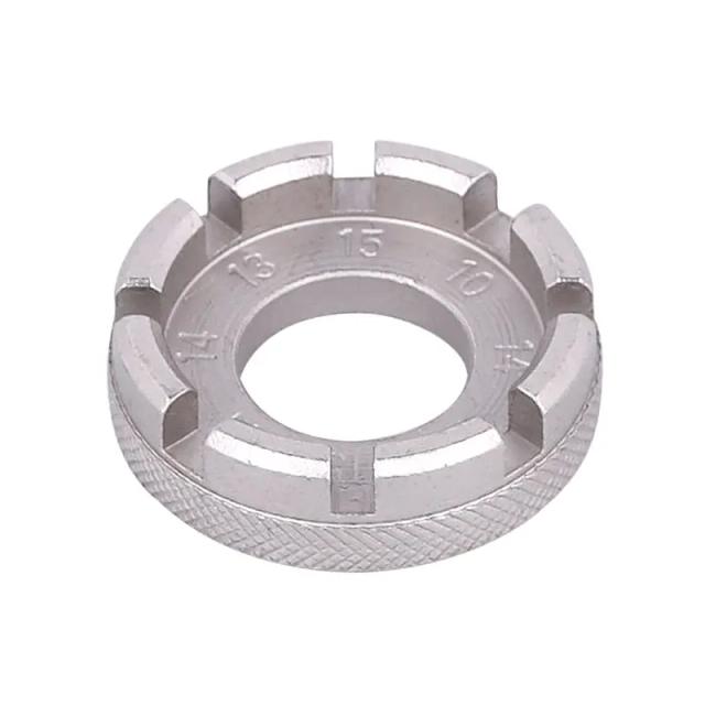 Ferramenta Multifuncional para Bicicletas: Ajustador de Roda, Chave e Multitool 8 Way Groove