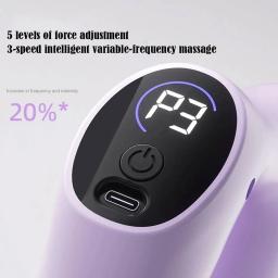 Anel elétrico multifuncional para fáscia, exercício fitness, massageador vibratório para perda de peso, modelagem corporal, queima de gordura corporal completa - Image 5